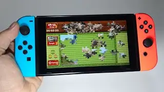 Animated Jigsaws Collection Nintendo Switch handheld gameplay