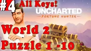 UNCHARTED: Fortune Hunter Gameplay Walkthrough| Level 1-10 Macalpin's Viking Sword | iOS Android