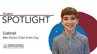 DCDSB Student Spotlight - Gabriel