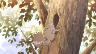 【Japanese Anime With Soft Piano Music , Fire Sounds and Water Sounds】 For Studying / Relaxing