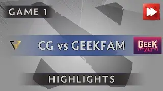 Clutch Gamers vs Geek Fam [Game 1] ProDotA Cup Series by Azubu.tv - Dota Highlights