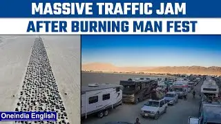 Фестиваль Burning Man: после фестиваля образовалась огромная пробка на много миль | Новости Onein...
