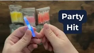 Mini Glow Sticks - Bright, Fun Party Favors