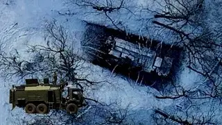 Беспилотники с FPV-камерами уничтожили 2 передовых российских системы радиоэлектронной борьбы в Х...