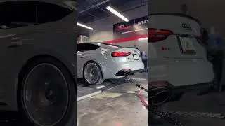 +680HP RS5 ON THE DYNO 🏎️💨 #audi #audirs5