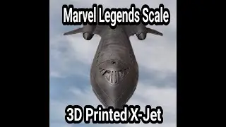 My 3D Printed Legends Scale Blackbird Model Jet