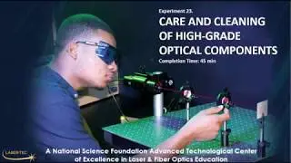 Lab 23 CARE AND CLEANING OF HIGH GRADE OPTICAL COMPONENTS