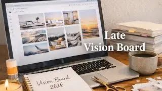 Vision Board | How to make a vision board that actually works ( Starting Again )    