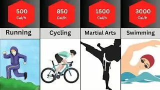 How Many Calories Does Each Exercise Burn?💪