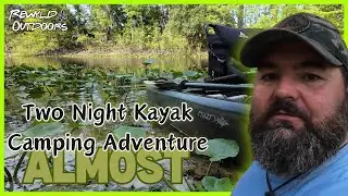 Two Night Kayak Camping Adventure| Almost #hammockcamping #kayaking #fishing #floridaheat