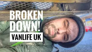 My first breakdown! Citroen relay starter motor - campervan conversion - vanlife uk