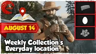 August 14 Red Dead Online Weekly Collection - RDR2 Weekly Collections Location for Madam Nazar