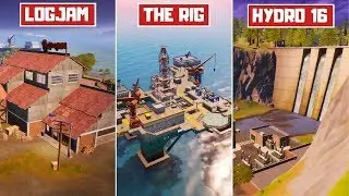 Land at The Rig, Hydro 16, and Logjam Woodworks! All Locations! - TNTina Trial Challenges