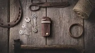 Leather Key Organiser & Holder | Wood Brown Price