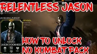 MKX MOBILE UPDATE 1.16.2: HOW TO UNLOCK RELENTLESS JASON WITH NO KOMBAT PACK(ROOT ONLY ANDROID/IOS)