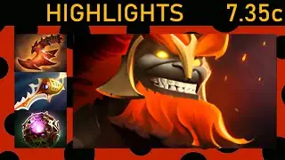 ⭐ MikSa` Mars 15+ Kills! Offlane Highlights 7.35c - Dota 2 Top MMR
