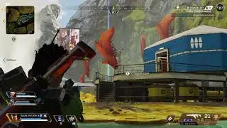 Apex Legends 3rd person mode, firt game i played #Win #Thataimtho #aimfail
