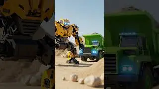 Excavator Bot vs Dump Truck Bot 💥 Clash