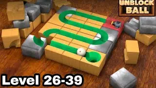 Unblock Ball - Block Puzzle - Level 26-39 - Android iOS Gameplay