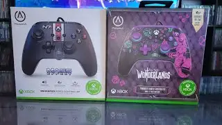 Power A Mass Effect and Tiny Tina's Wonderlands controllers unboxing