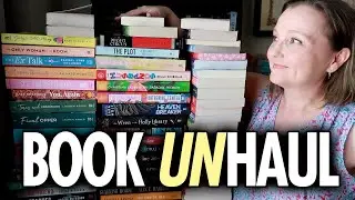 I Unhauled Over 60 Books! | Huge Book Unhaul 2025