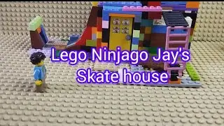 Lego Ninjago Jay's Skate house 🏠 #lego #legojay #creativity #build #skatehouse