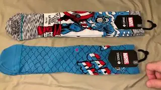 Captain America Marvel Socks