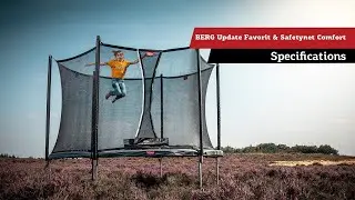 BERG Update Favorit and Safety Net Comfort trampoline specifications 1080p | Easy Fitness Plus