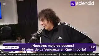Recuerdo a Jorge Dorio en los 40 a&ntilde;os de La venganza ser&aacute; terrible 2025