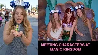 Chelsea's DCP - Meeting Characters at Magic Kingdom