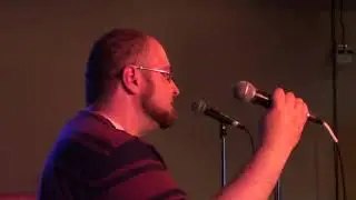 Trevor sings at Owlsnest, briefly