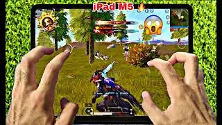 New iPad Pro M5 Pubg test l iPad Pro M5 pubg handcam l best sensitivity for bgmi  #pubg 