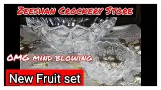 Fruit Set Ice Cream Set /Zeeshan crockery store..