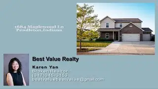 Home for sale: 1684 Maplewood Ln, Pendleton, IN 46064