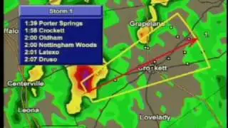 Rodney Harris Severe Weather Update on KBTX-TV