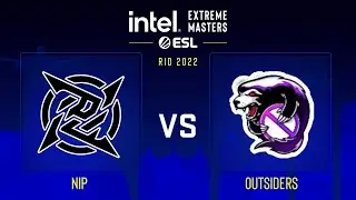 NiP vs Outsiders | Карта 1 Mirage | IEM Rio Major 2022 - Legends Stage