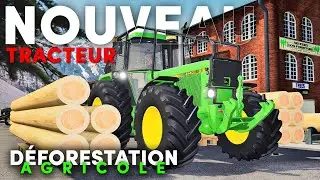 NOUVEAU John Deere tout neuf ! | Déforestation Agricole #02 (Farming Simulator 19)