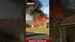 Пожар в жилом доме в квартале 10 на Сан-Фелипе-драйв в Палм-Дезерт