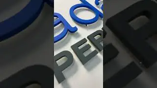 3d printed logo signage project for office wall #artsigns #cnc #signage #3dsigns #customsigns