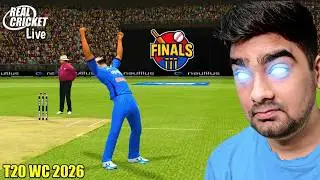 Finals! India Vs England T20 World Cup 2026 Live! Real Cricket (Hardcore Mode)