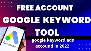 How Create Google Ads Keyword Planner TOOL Account in 2020 Tutorial? KW research Method top ranking