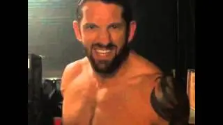 WWE Wade Barrett Backstage EliminationChamber 2015