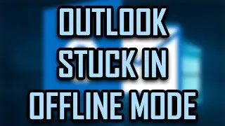 MICROSOFT OUTLOOK - STUCK IN OFFLINE MODE FIX (CAN'T SEND / RECEIVE EMAILS)  [2021]