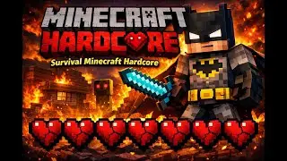 Intento PASARME MINECRAFT en HARDCORE | Survival Minecraft HARDCORE 1.21.11|