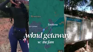 weekend in my life | roadtrip + hiking in Sedona | family