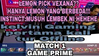 RRQ VS GGWP ID Match 1 BEKRAF Game Prime 2018-MLBB TOURNAMENT