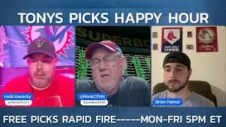 Live NFL NHL MLB Playoffs Picks Tonys Picks Happy Hour hosted by Rodd Zawacky 10-21-2025