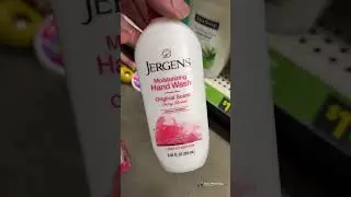 2 Pk JERGENS Bar Soap & Moisturizing Hand Wash 🧼 ##dollargeneral##new##fyp##shopping##haul##bargain