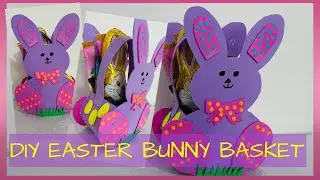 DIY EASTER BUNNY BASKET IDEA