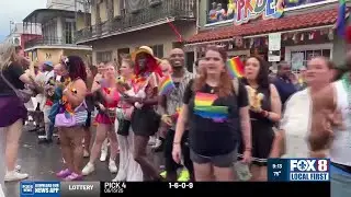 NOLA Pride Fest parade rolls on despite heavy rains